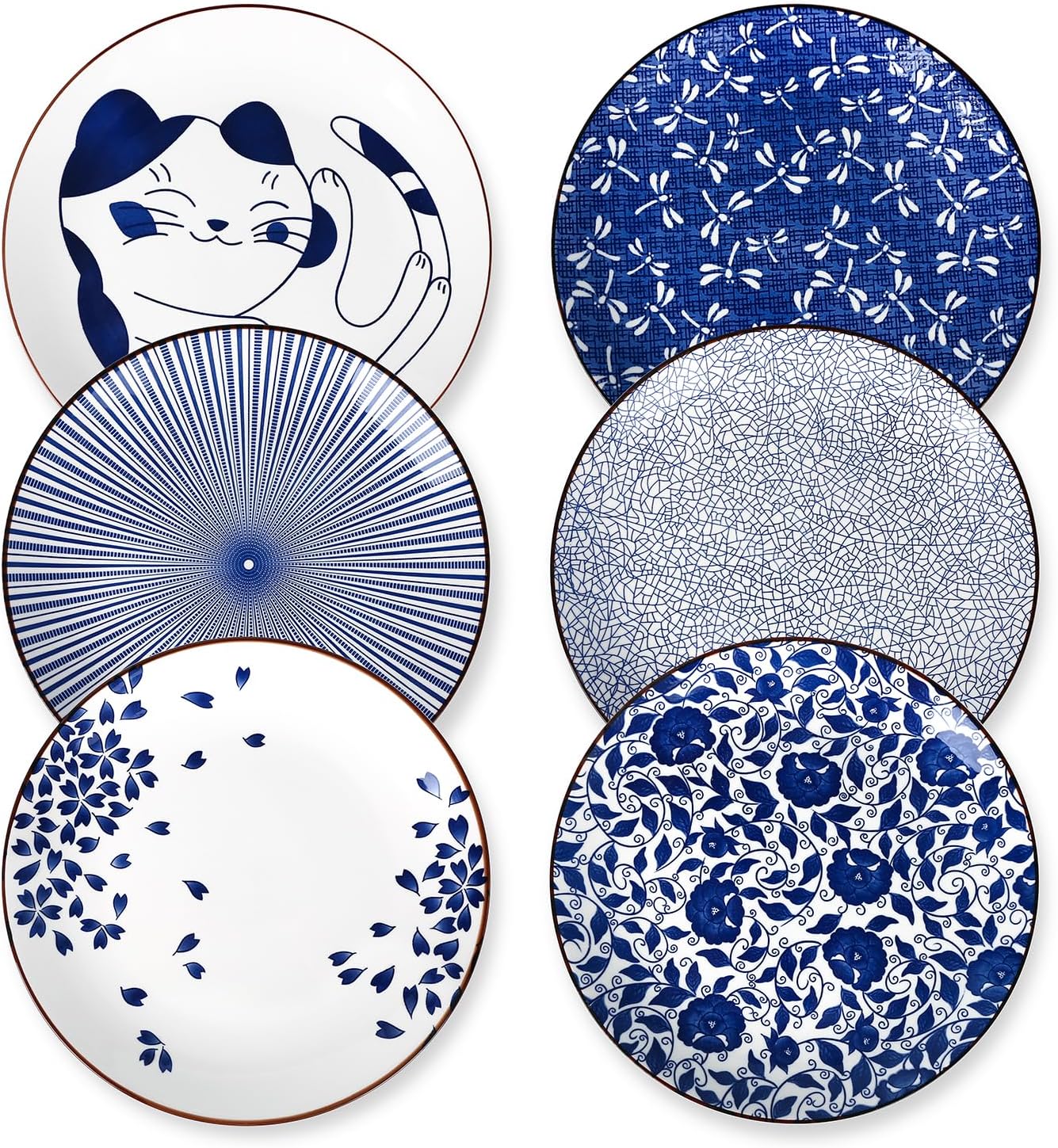 Selamica 10-inch serving plates statements of style