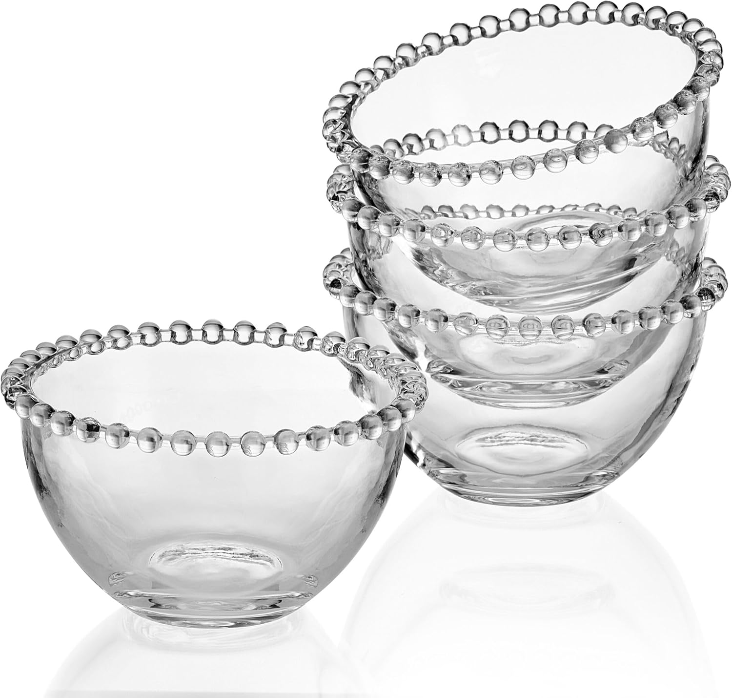 Beaded Glass Bowl Set