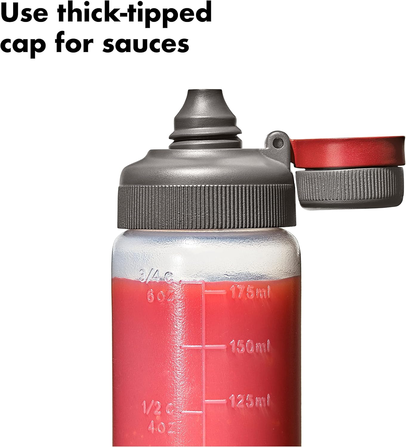 OXO Outdoor Leakproof Squeeze Bottle Set 3 6 oz