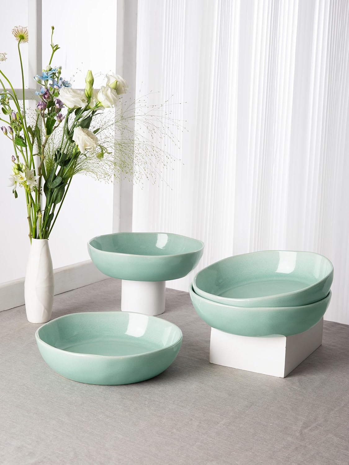 Ergonomic 875 Pasta Bowls for
