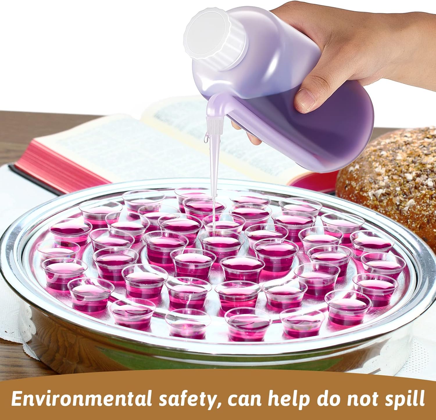 Durable 5-Piece Communion Cup Filler