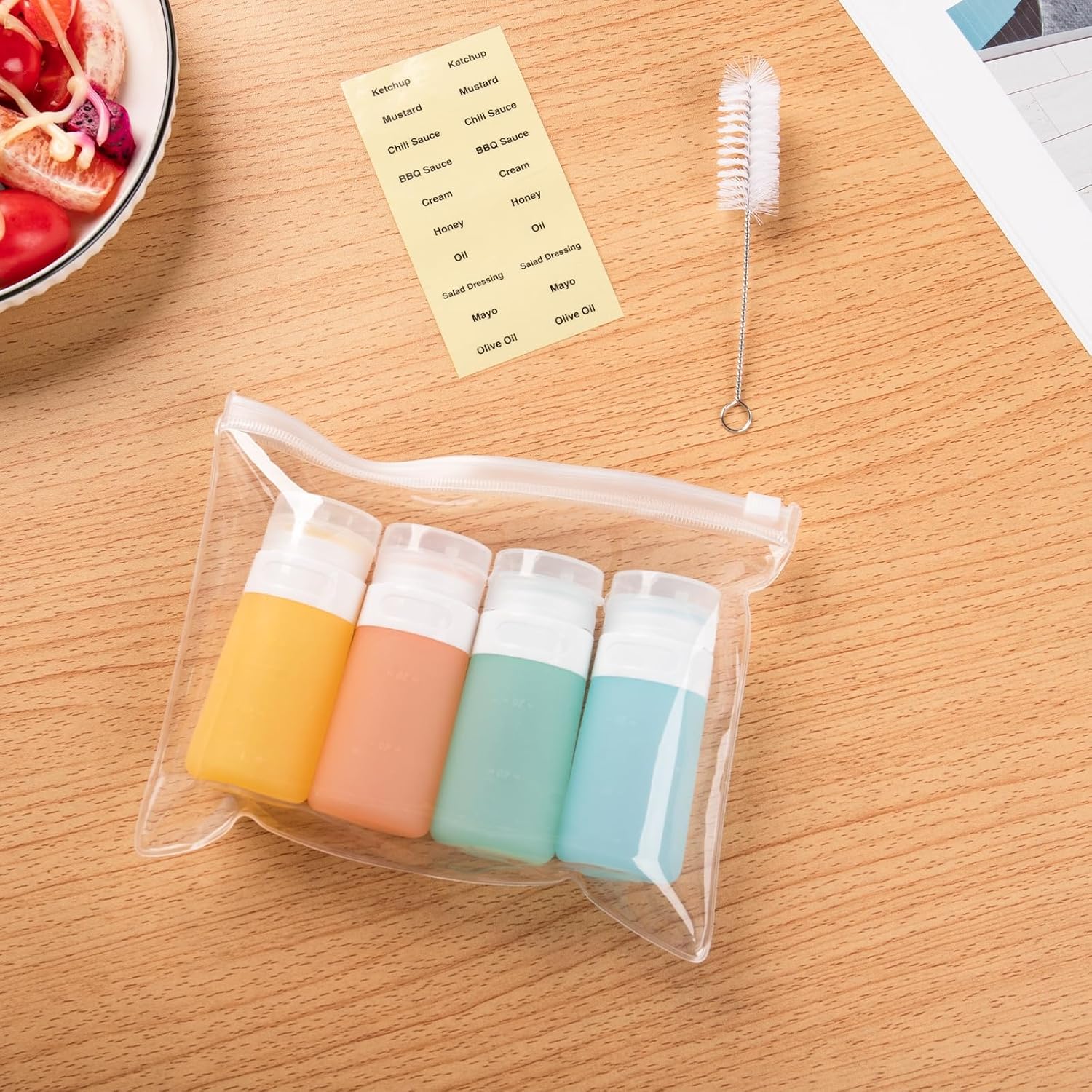 MICEBAY Condiment Squeeze Bottles