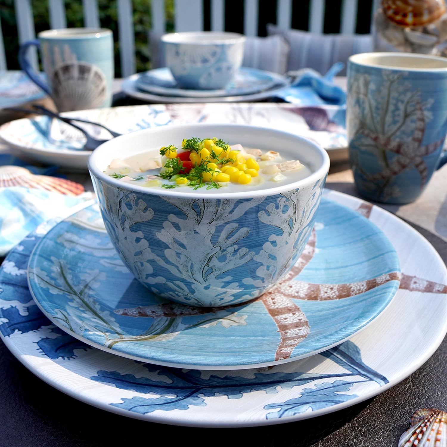 Beyond the Shore Iced_sheet Bowl Set 4 525