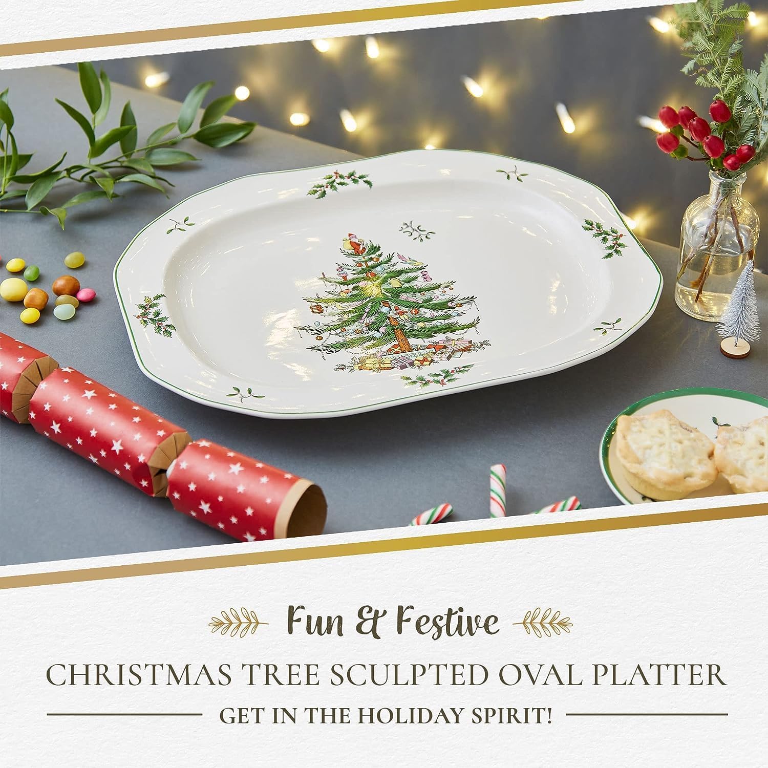 Spode Christmas Tree 14-Inch Platter