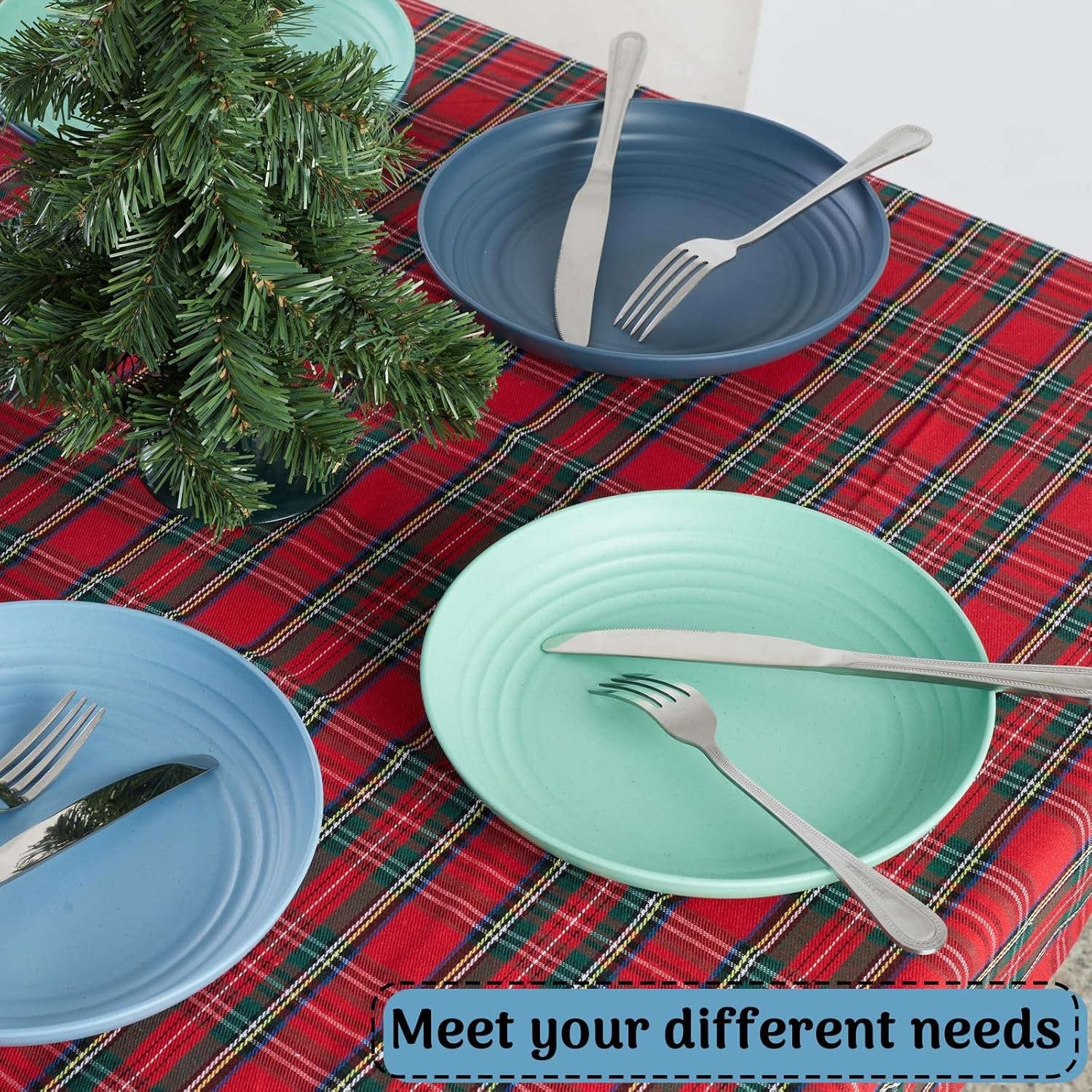 Best Child-Friendly Dinner Plate Set with Eco-Friendly Wheat Straw PP Design