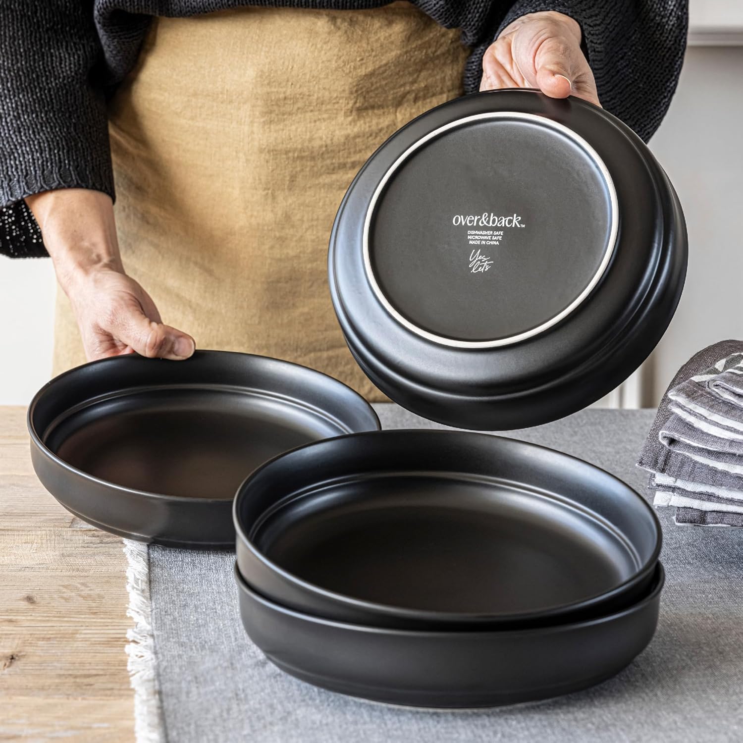 OverBack Stoneware Bowl Set