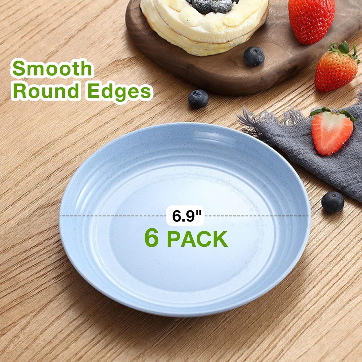Unbreakable Dinner Plates for Camping