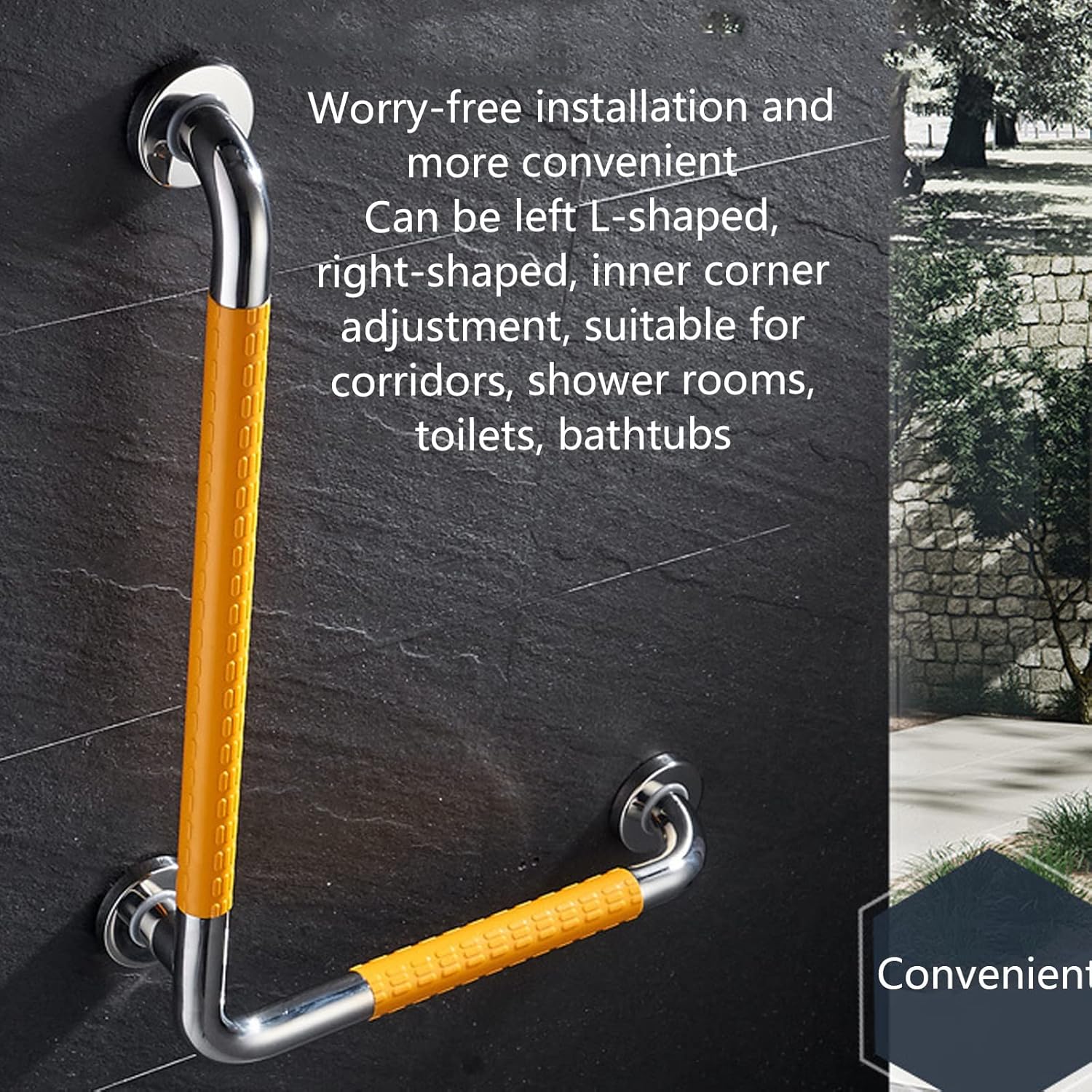 Privacy Grab Rails Versatile Safety Handrail