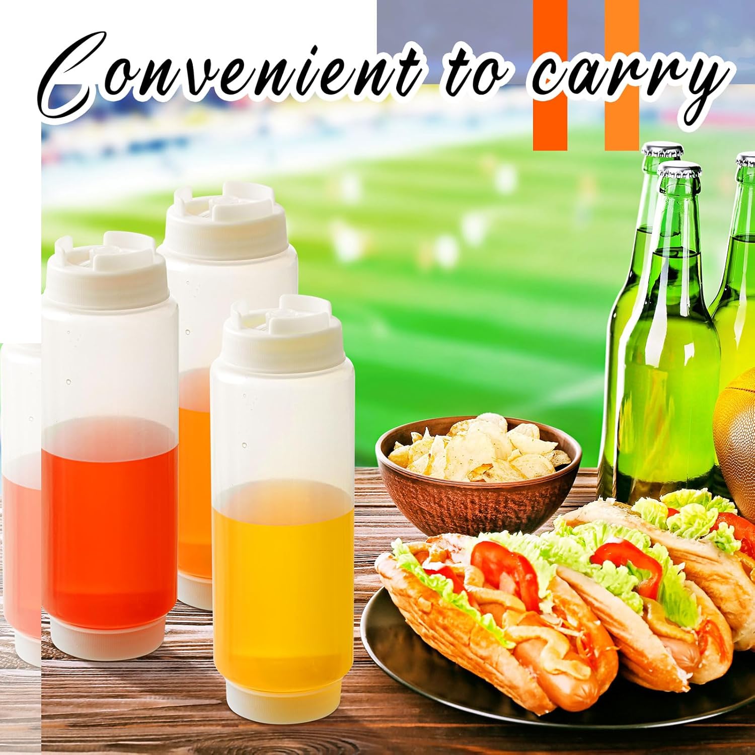 8-in-1 Squeeze Bottle Set