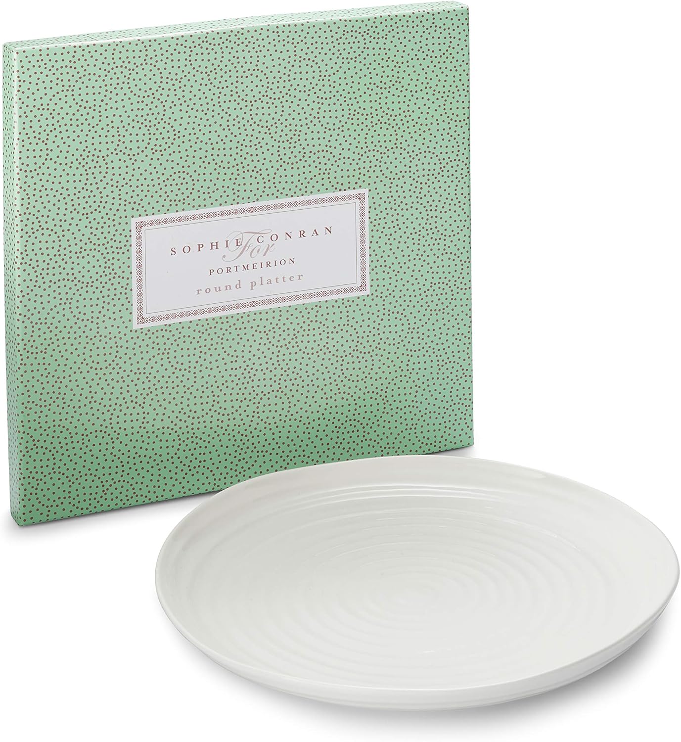 Cutest 12-inch Portmeirion Sophie Conran White Round Platter