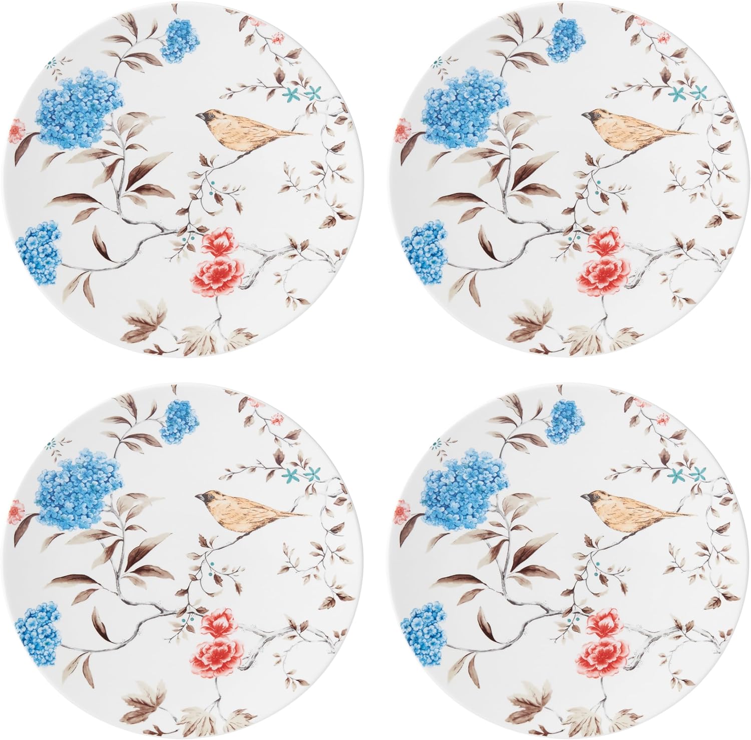 4-Piece Elegant Plate Set by Lenox Perfect for Entertaining
