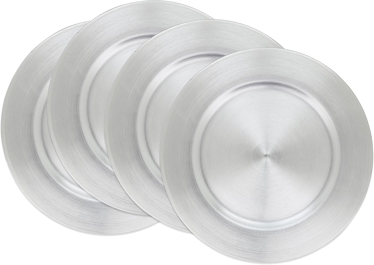 SARO LIFESTYLE Classic 4-Piece Charger Plate Set