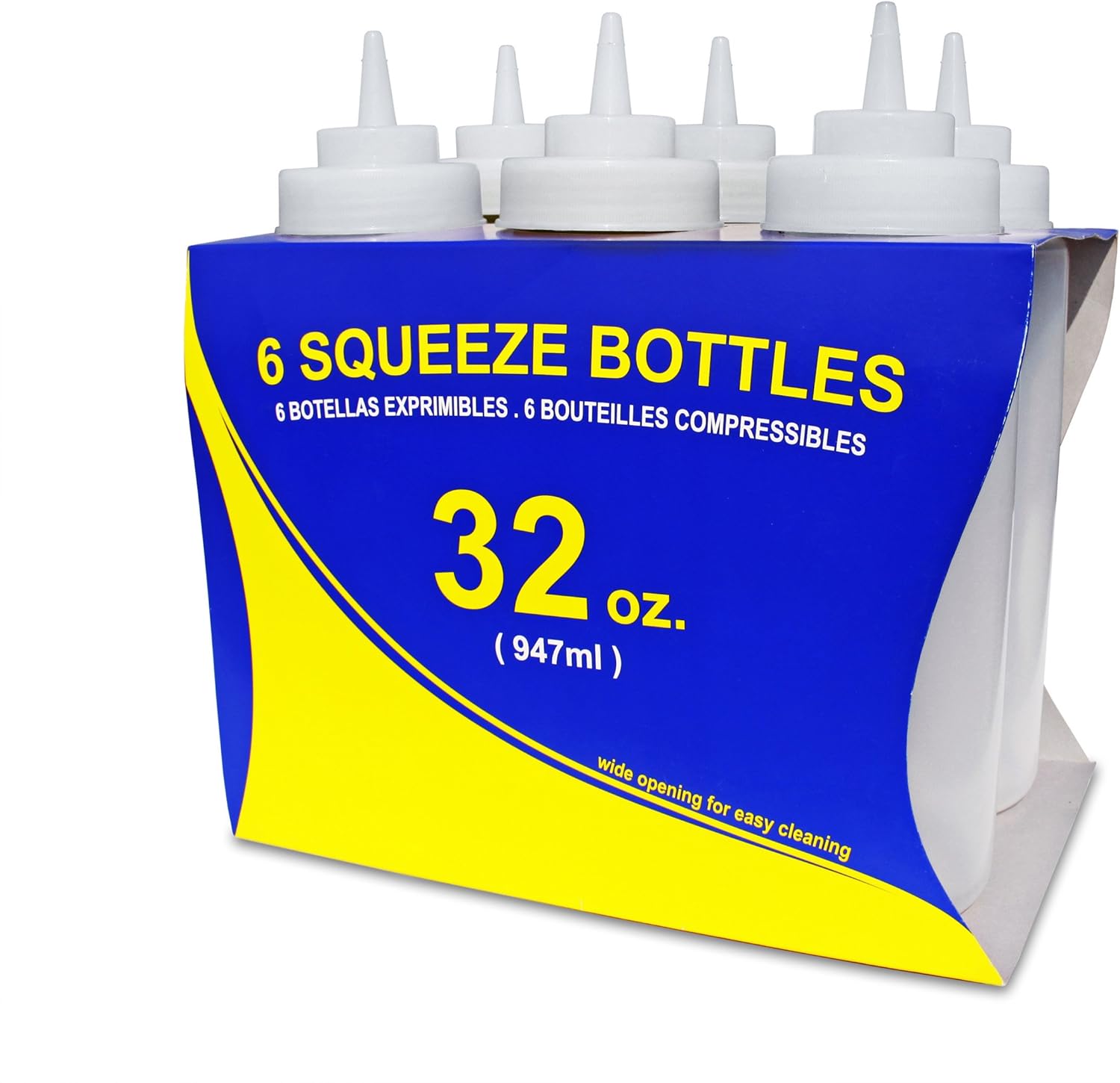 New Star Condiment Squeeze Bottle Set