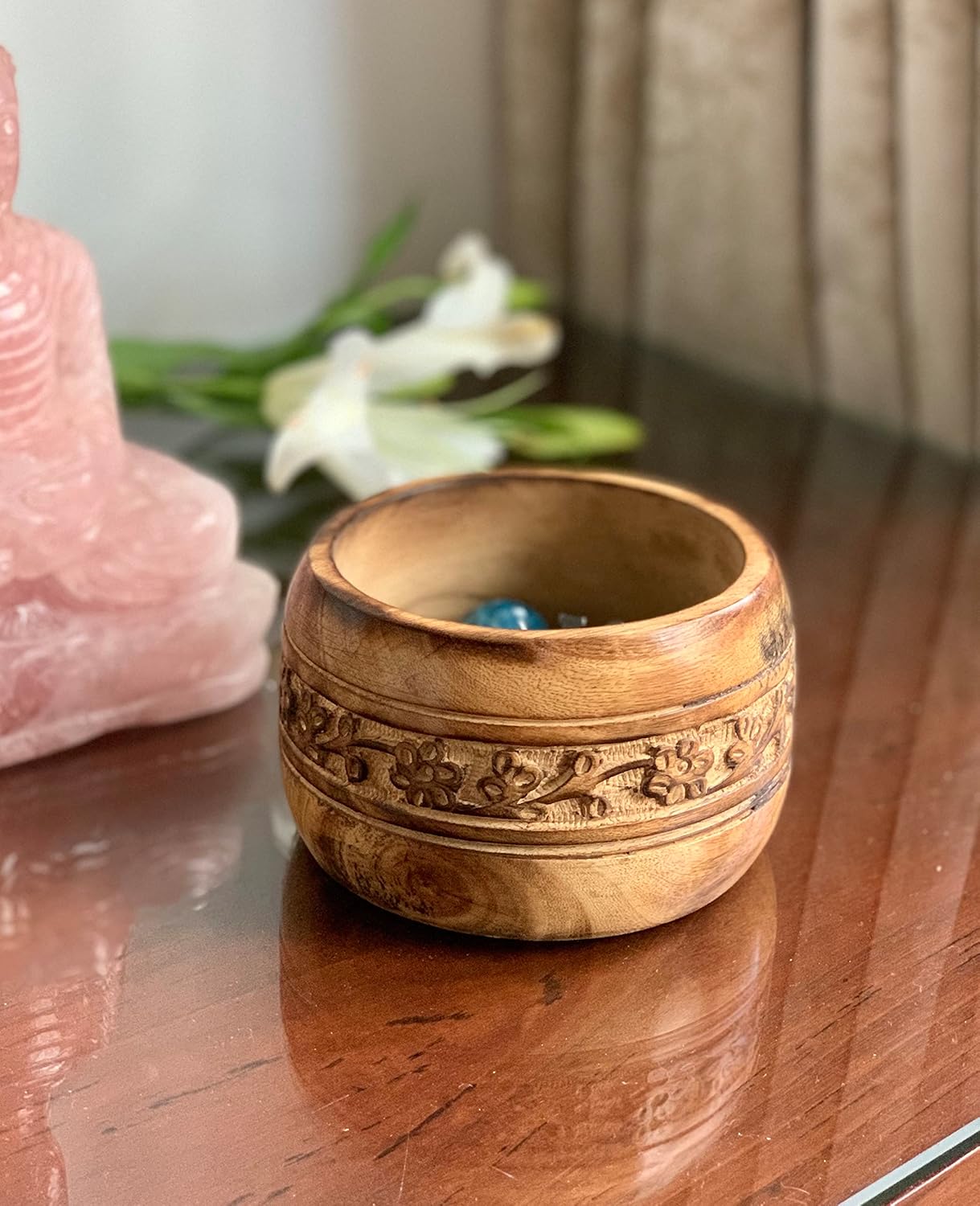 Handmade Decorative Mango Wood Serving Bowl