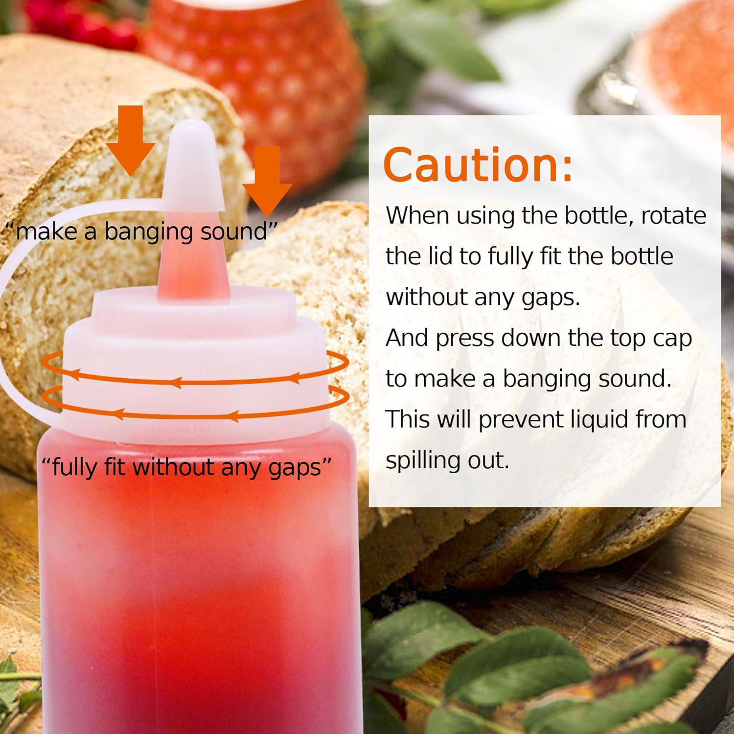 Hajoyful Squeeze Bottle Set