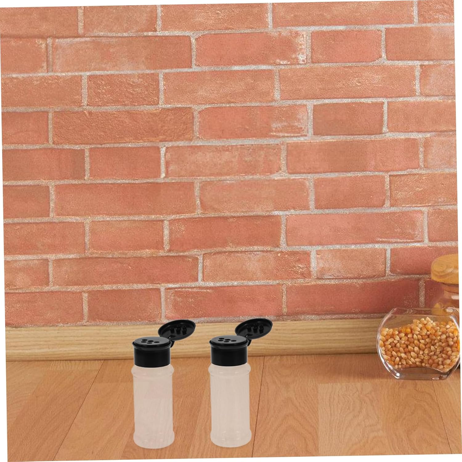 60packet Transparent Seasoning Bottle Dispenser