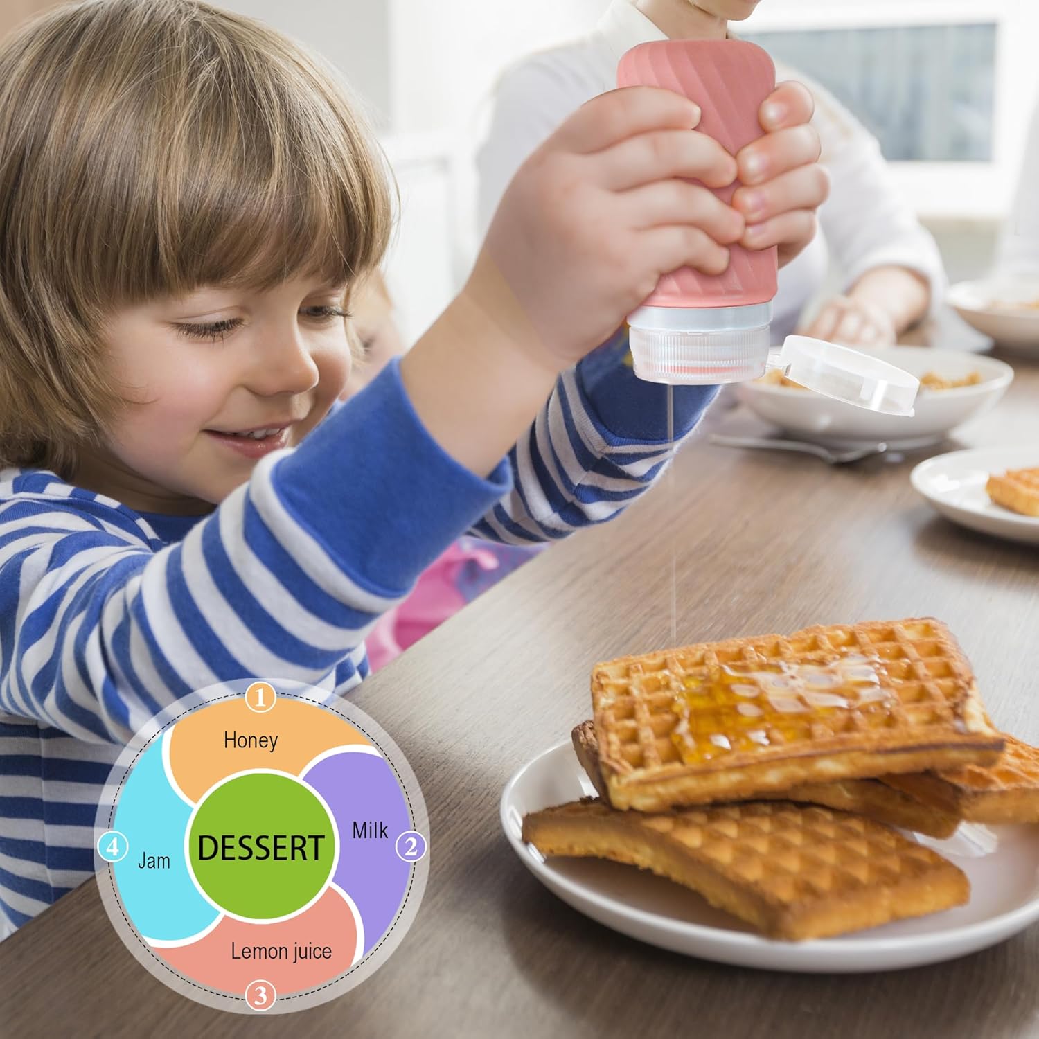 Five-Piece Leak-Proof Salad Dressing Containers for Go-To solutions