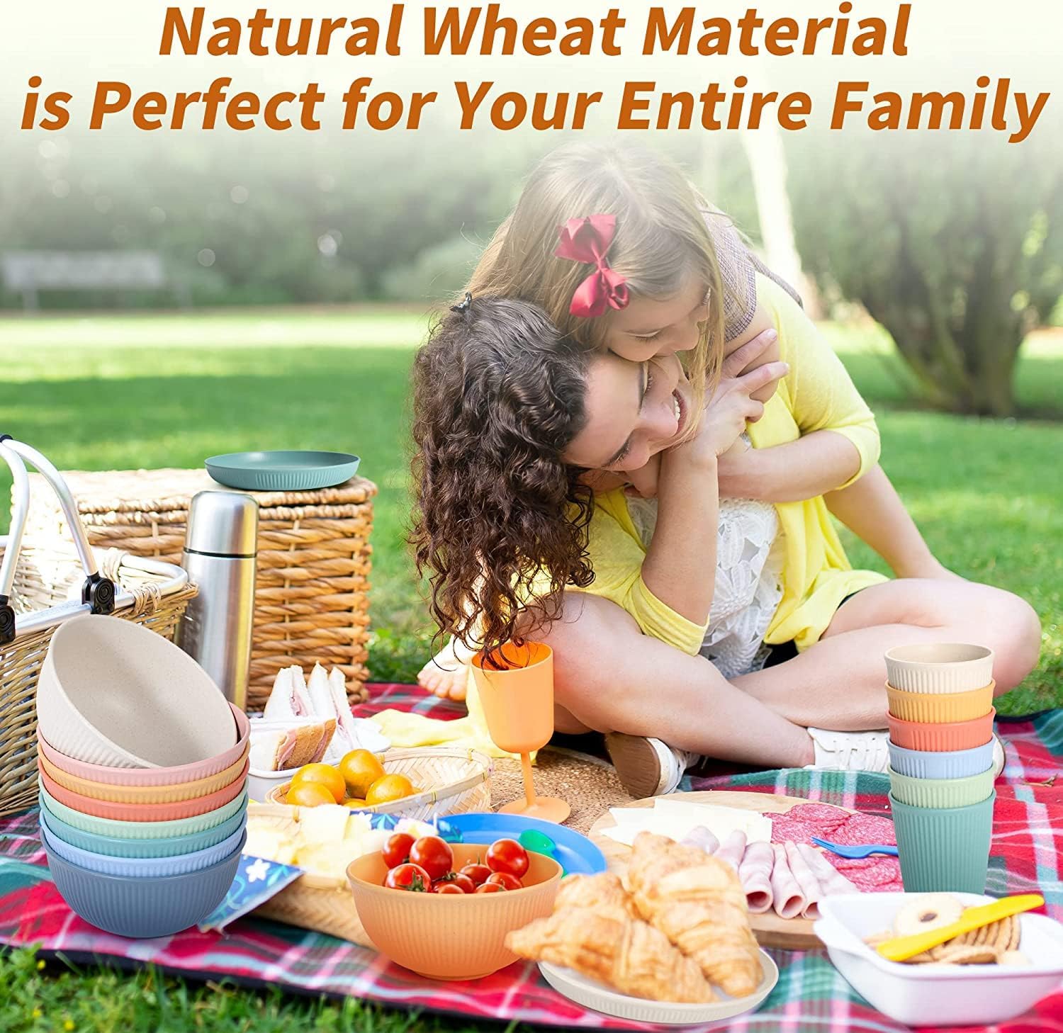 Premium Reusable Bowl Set Multi-Color