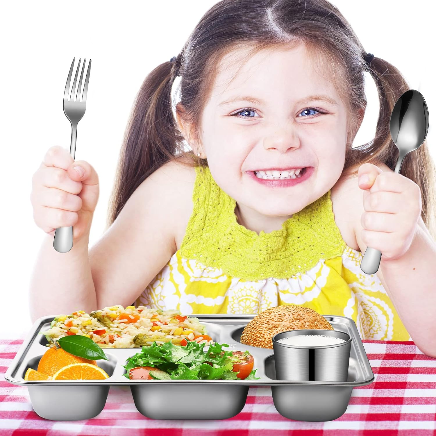 Perfect 20-Piece Stainless Steel Dinnerware Set for Home Kitchen