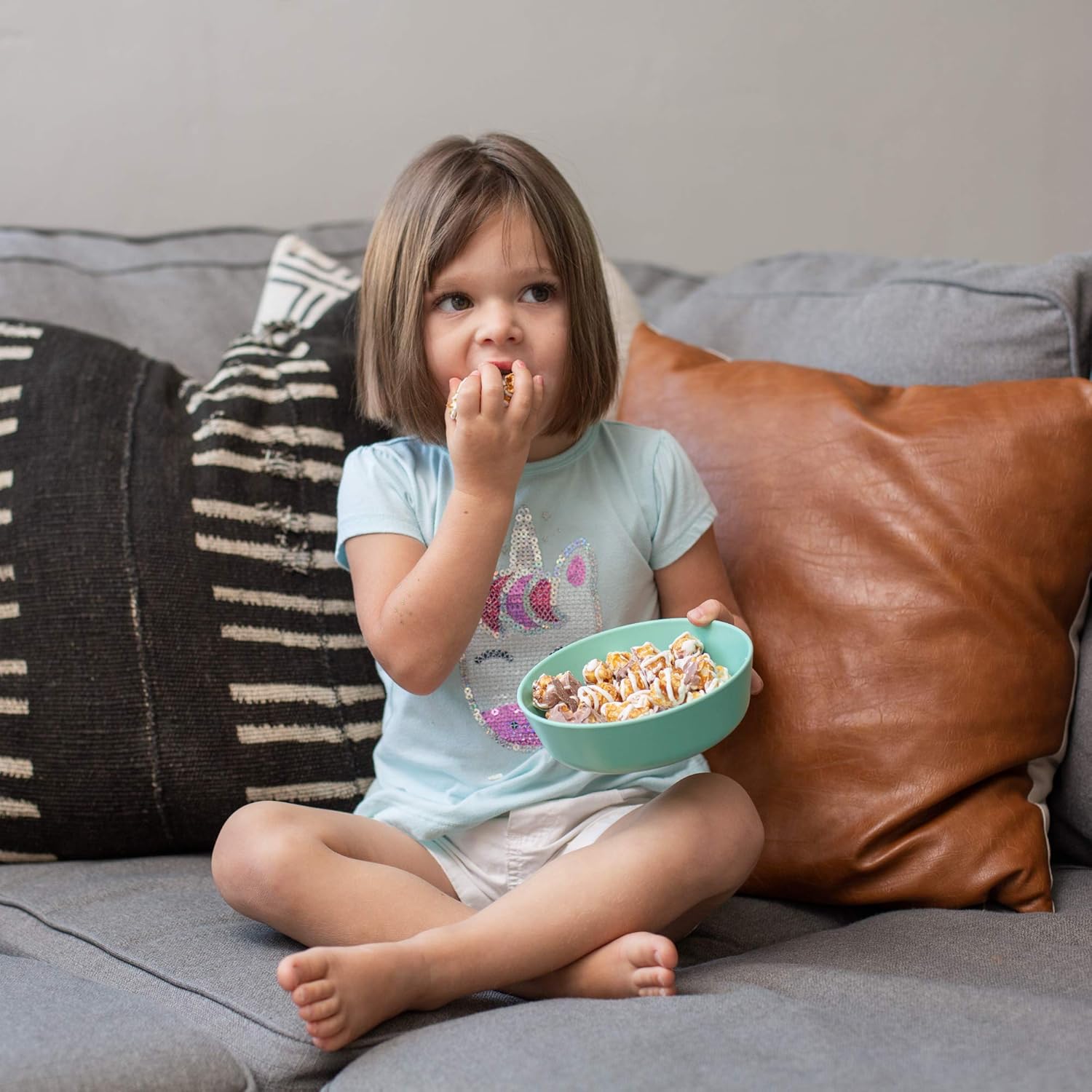 Bamboo Kids Plates Bowls Set