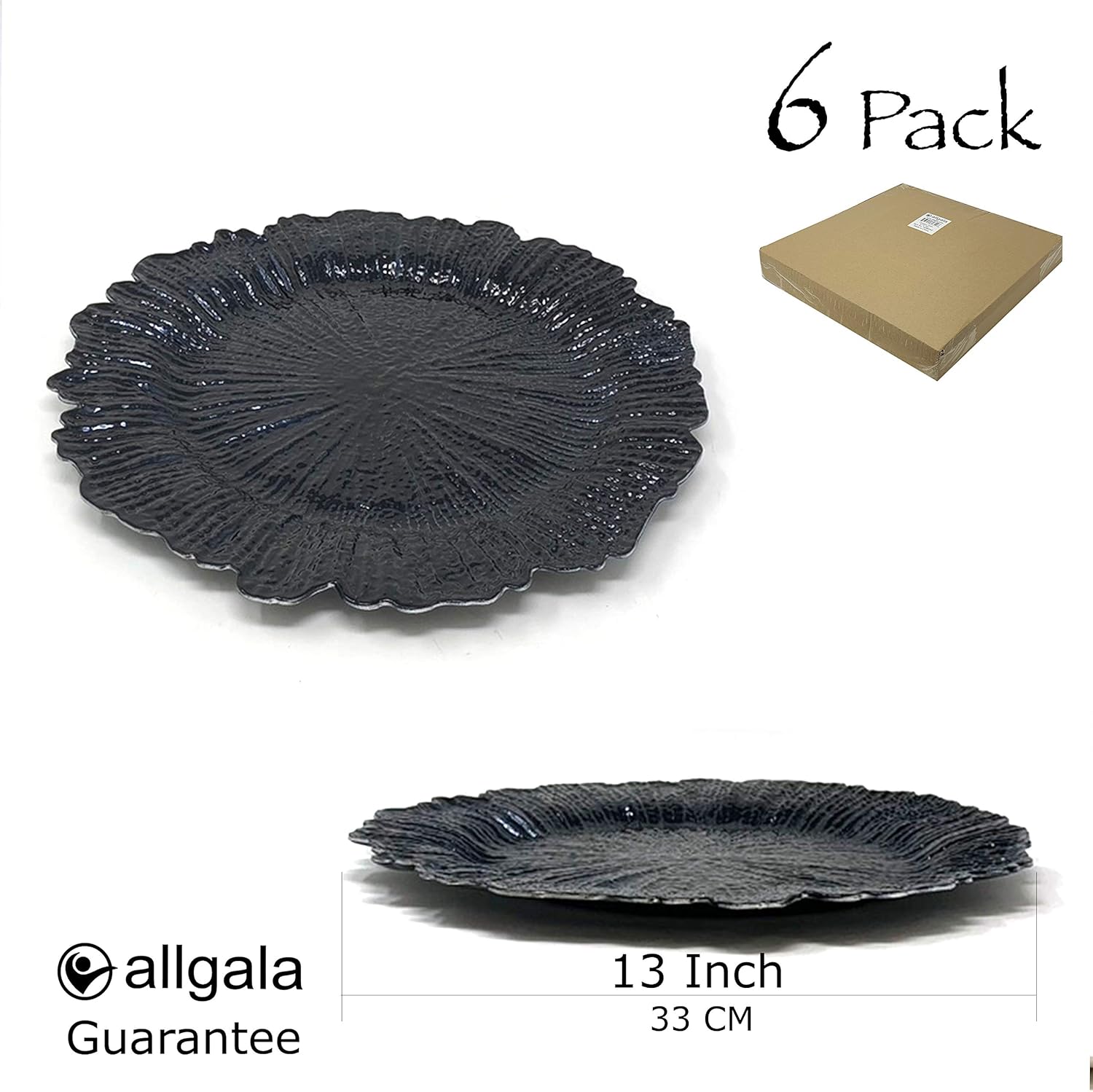 Sturdy 13-Inch Dinner Plates