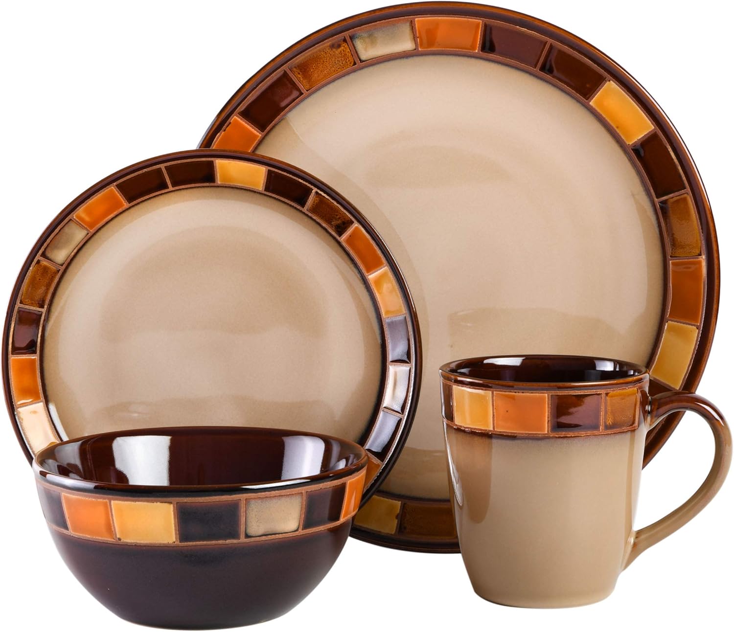 Elegant Spanish-Style Dinnerware Set Durable Unique designed Perfect for Entertaining