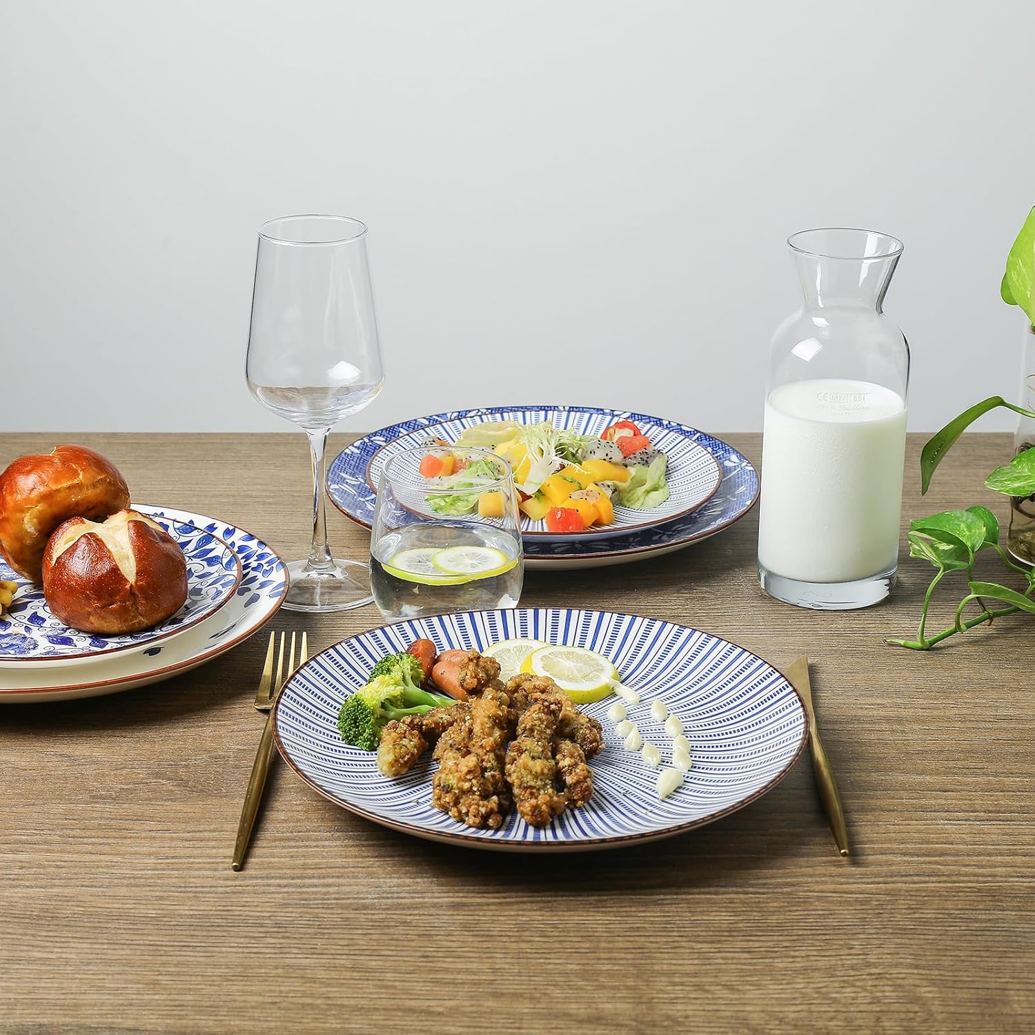 Selamica 10-inch serving plates statements of style