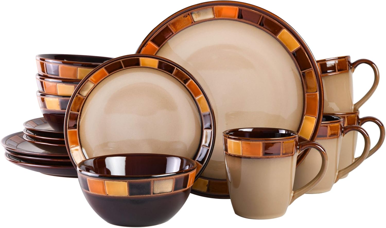 Elegant Spanish-Style Dinnerware Set Durable Unique designed Perfect for Entertaining