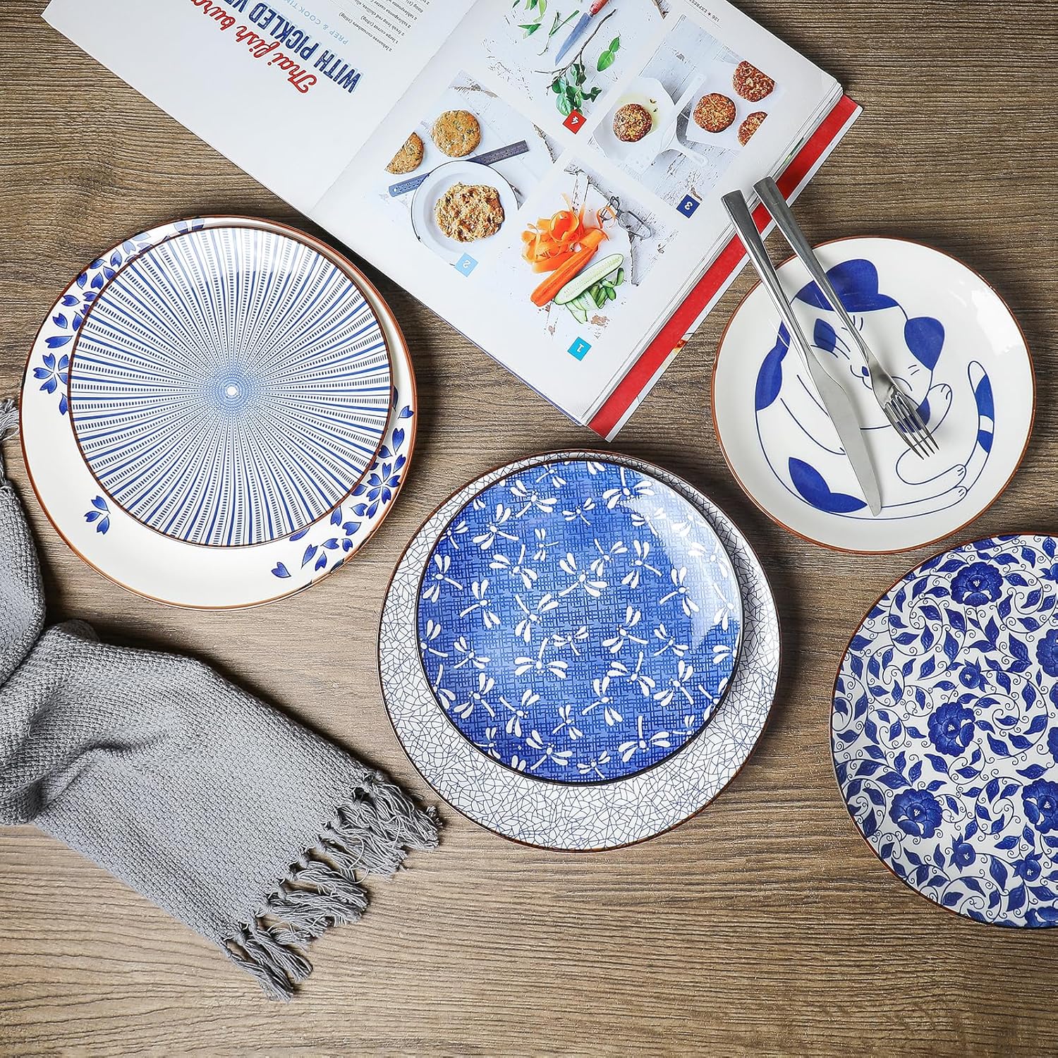 Selamica 10-inch serving plates statements of style