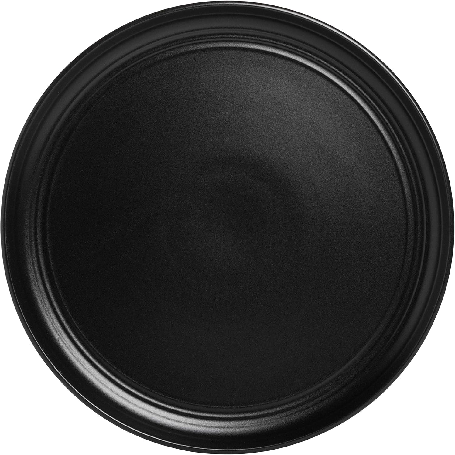 Matte Black Elegant 105-inch Dinner Plate Set of 6