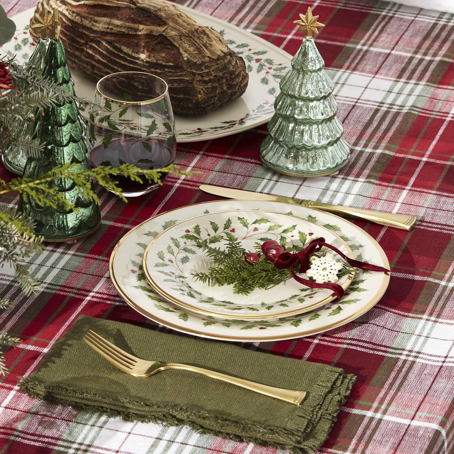 Lenox Holiday 12-Piece Plate and Bowl Set