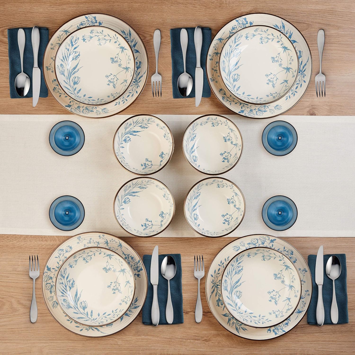 Pfaltzgraff Bella 12 Piece Dinnerware Set for 4