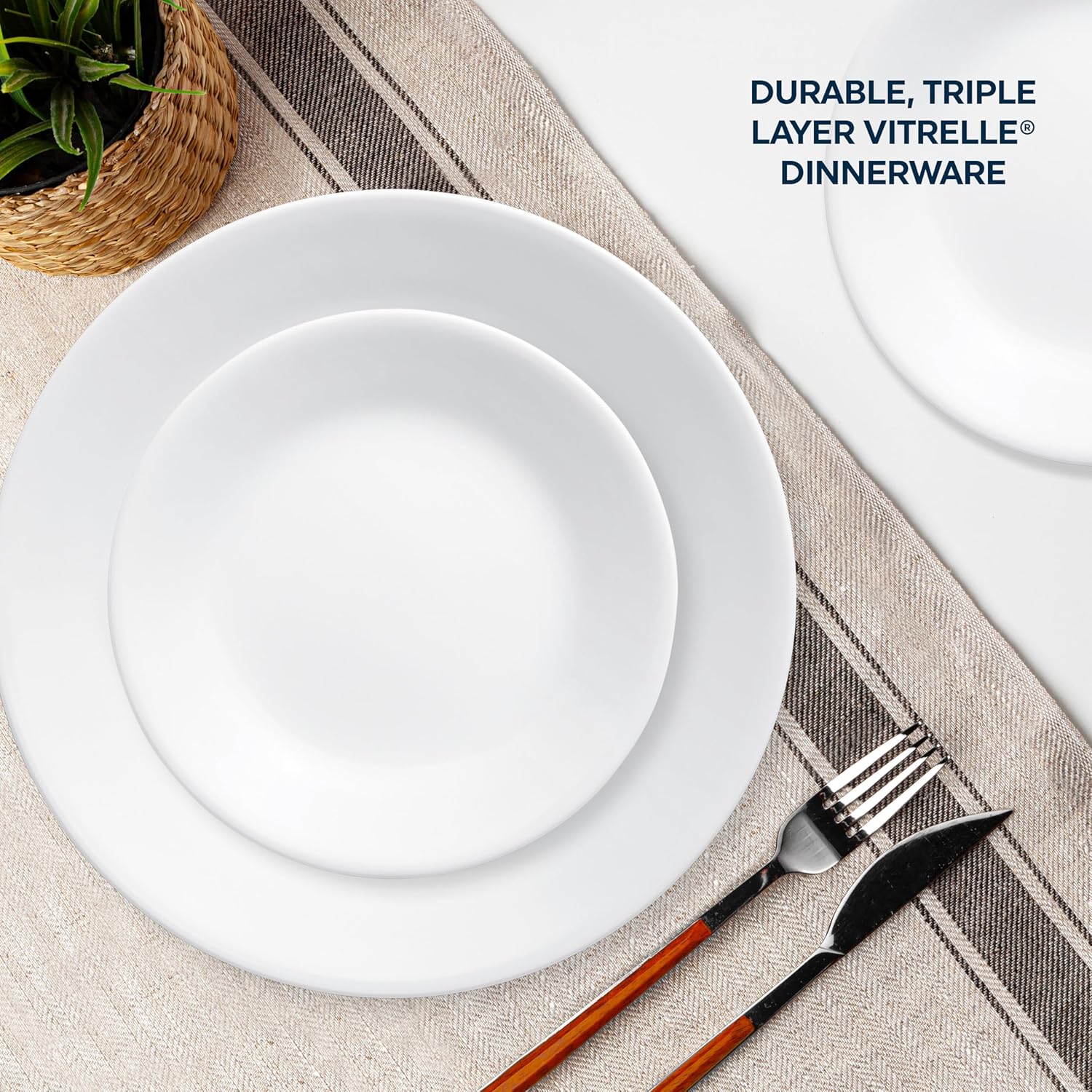 18-Piece Corelle Dinnerware Set