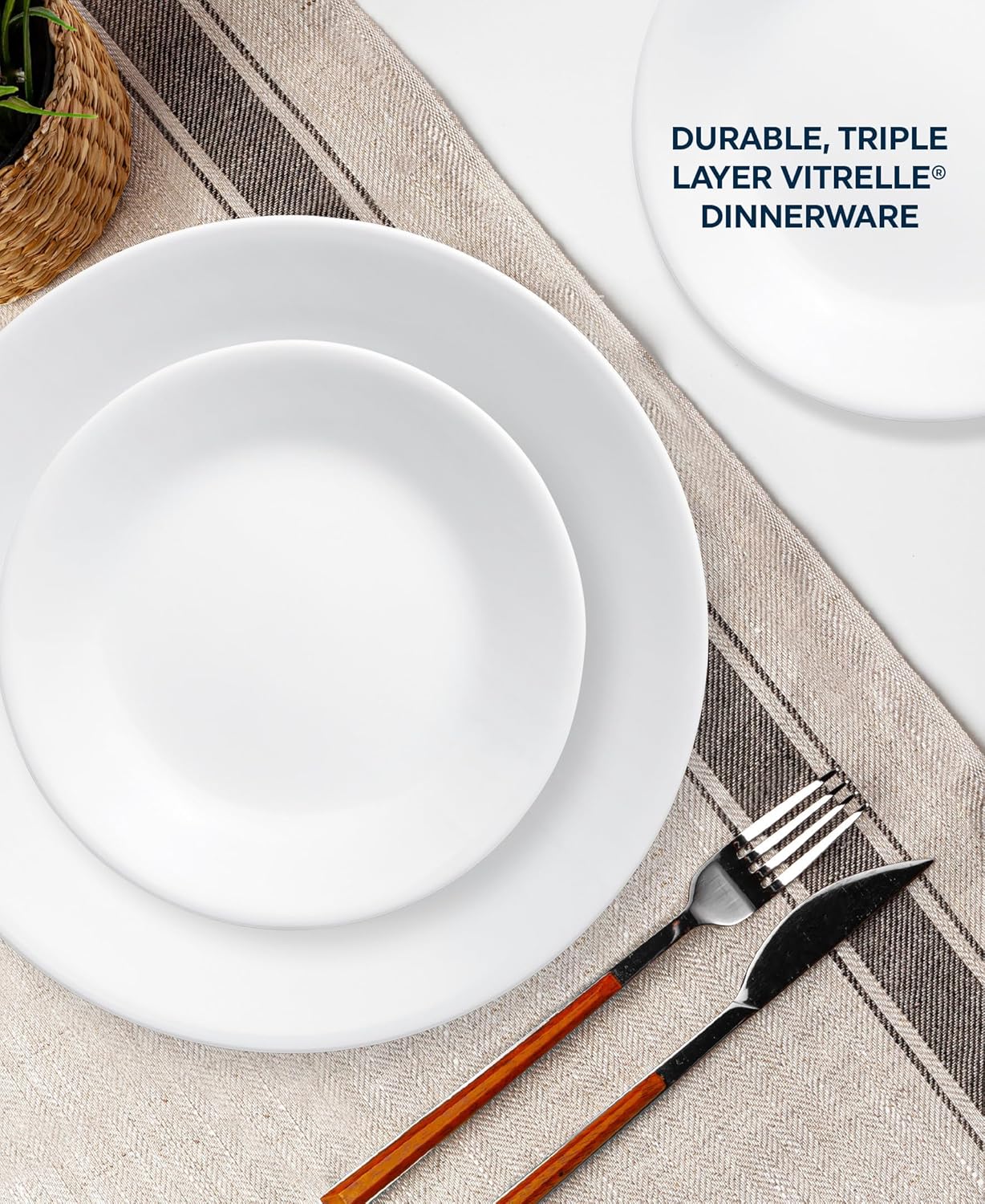 18-Piece Corelle Dinnerware Set