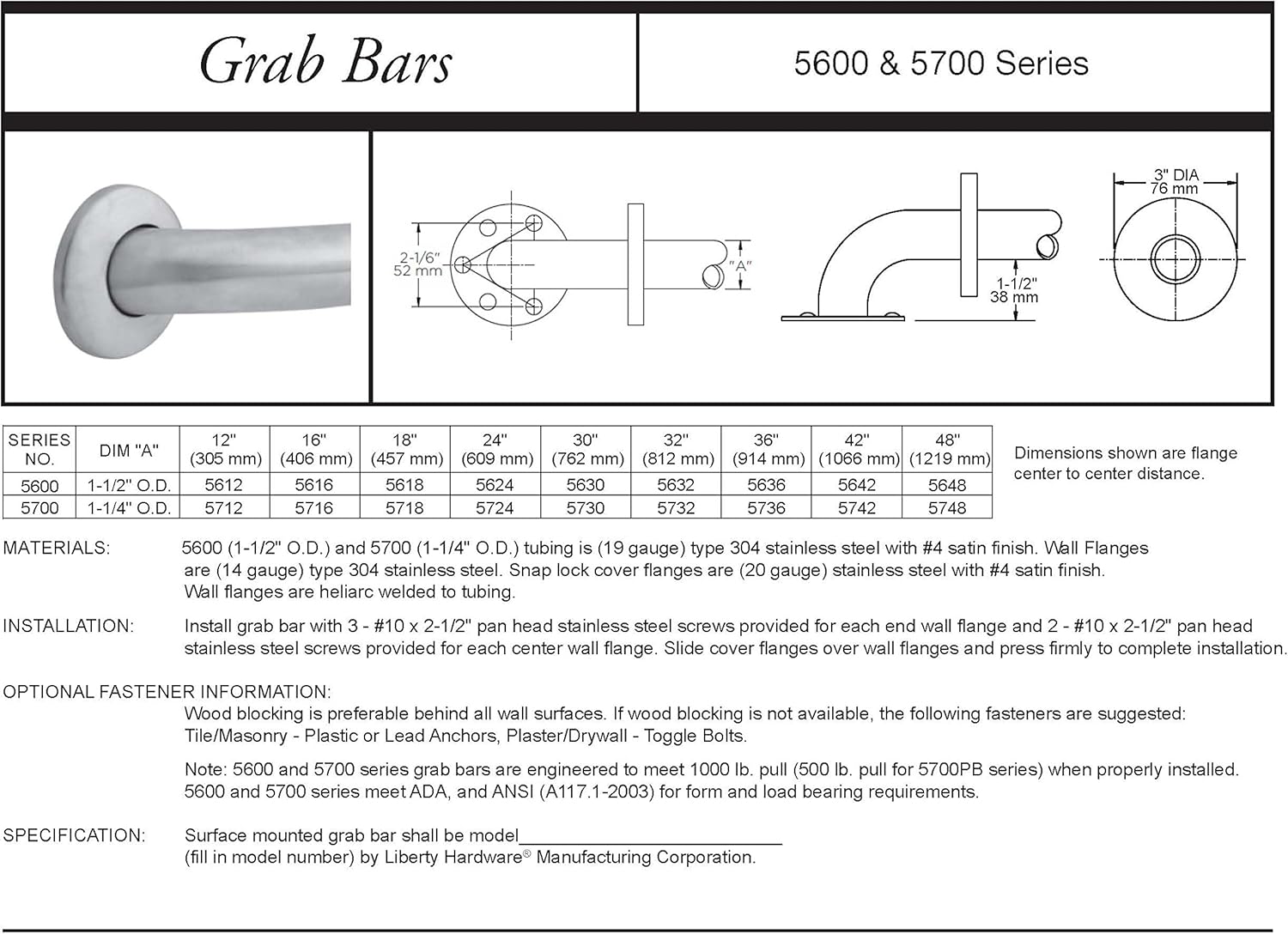 Delta 18 Inch Concealed Screw Bath Safety Grab Bar Stainless Steel