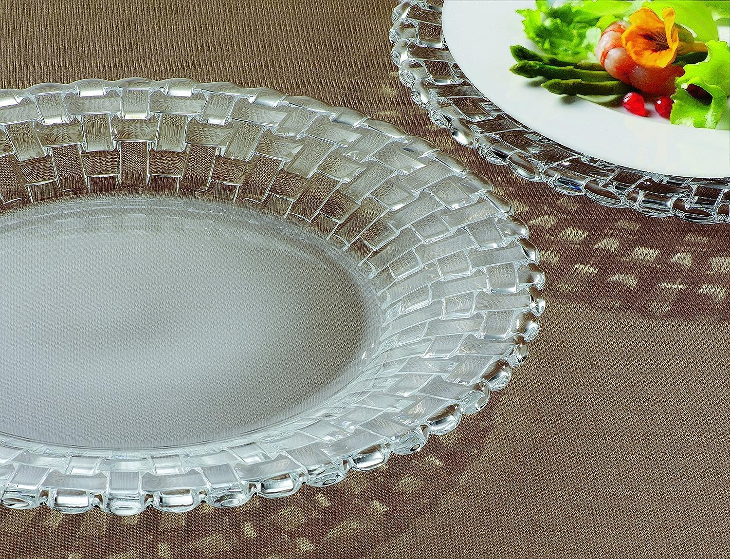 Nachtmann Bossa Nova Collection Dinner Plates Set of 2