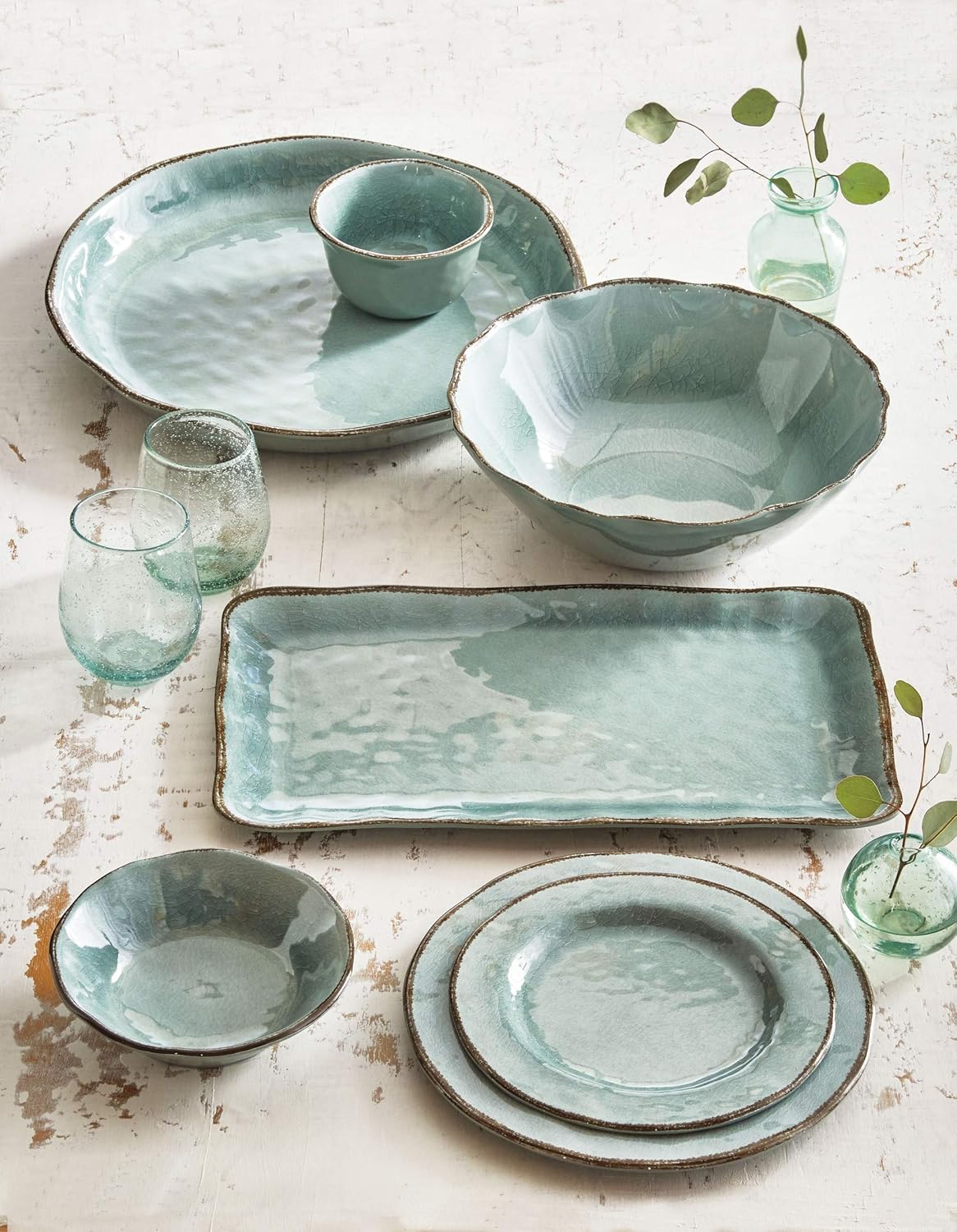 Elegant 16x16 Melamine Dinner Bowl