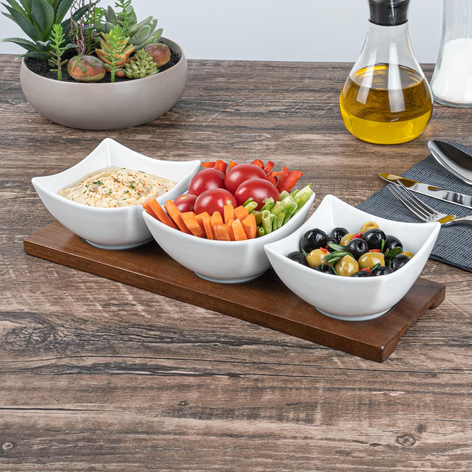 Stylish 3-Piece Bowl Set for Home Restaurant Use