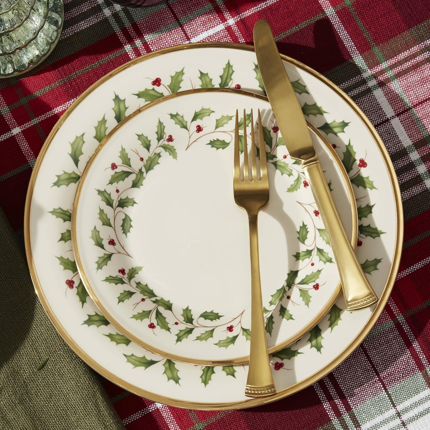Lenox Holiday 12-Piece Plate and Bowl Set