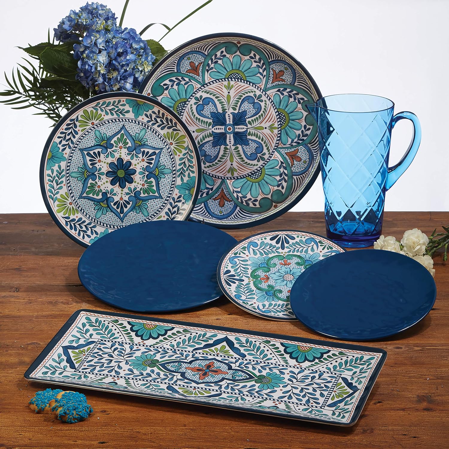 Certified International High-Quality Melamine Platter Set
